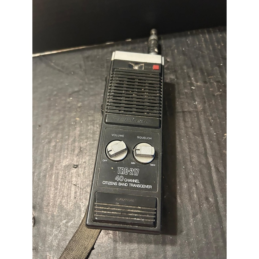 Vintage Realistic TRC-217 Walkie Talkie CB Radio/Transceiver